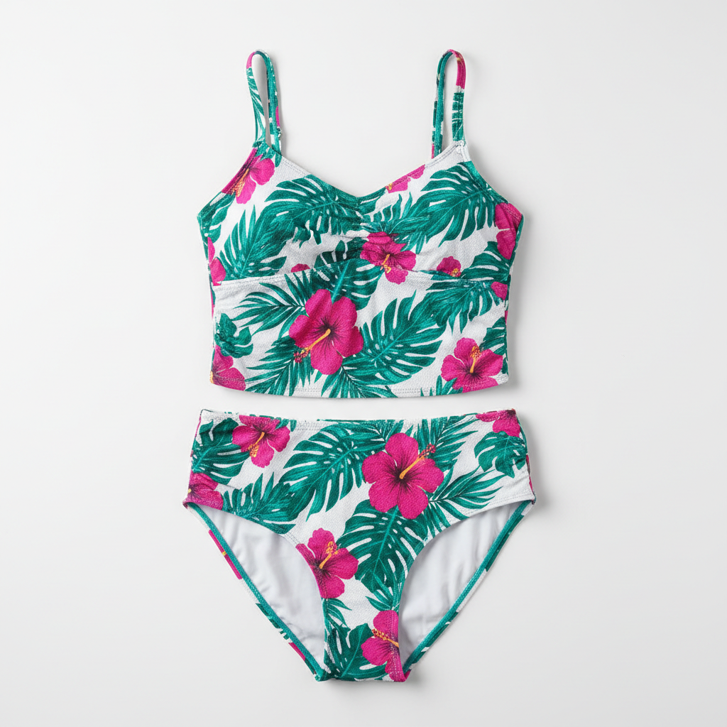 Tropical Floral Tankini