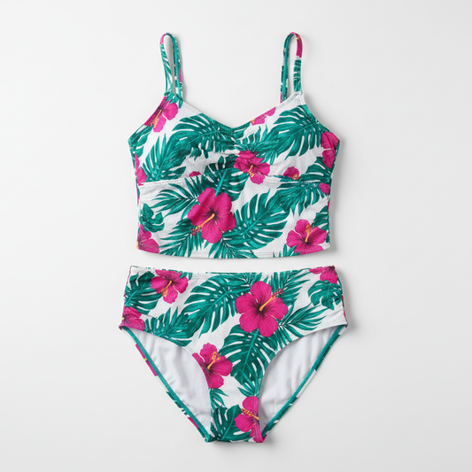 Tropical Floral Tankini